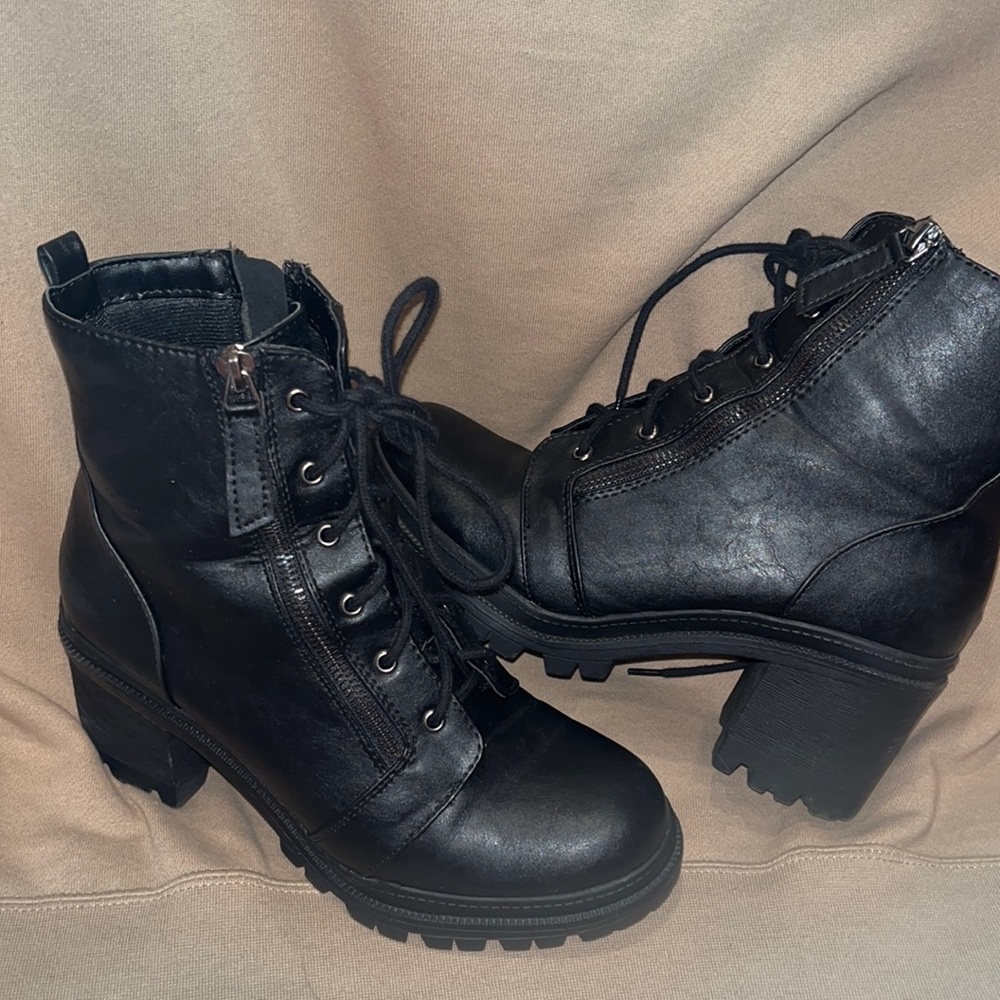 Black booties